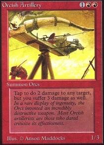 Magic: the Gathering - Orcish Artillery - Alpha von Magic The Gathering