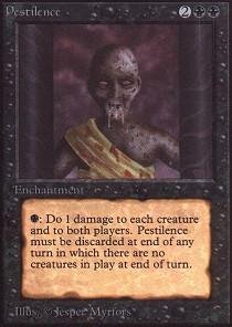 Magic: the Gathering - Pestilence - Alpha von Magic The Gathering