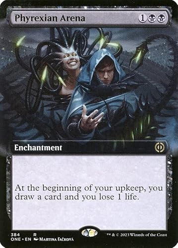 Magic: the Gathering - Phyrexian Arena (384) - Extended Art - Foil - Phyrexia: all will be one von Magic The Gathering