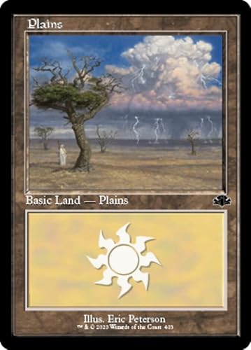 Magic: the Gathering - Plains (403) - Retro Frame - Dominaria Remastered von Magic The Gathering