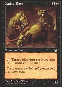 Magic: the Gathering - Rabid Rats - Stronghold von Magic The Gathering