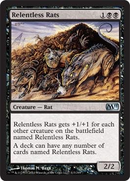 Magic: the Gathering - Relentless Rats - Magic 2011 von Magic The Gathering