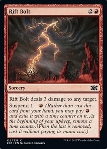 Magic: the Gathering - Rift Bolt (122) - Double Masters 2022 von Magic The Gathering