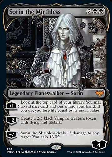 Magic: the Gathering - Sorin The Mirthless (297) - Showcase - Innistrad: Purpurrot von Magic The Gathering