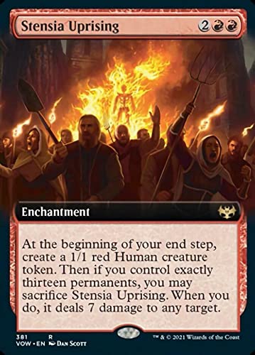 Magic: the Gathering - Stensia Uprising (381) - Extended Art - Innistrad: Crimson Vow von Magic The Gathering