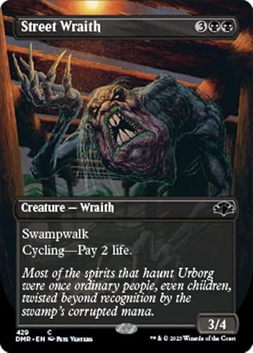 Magic: the Gathering - Street Wraith (429) - Borderless - Dominaria Remastered von Magic The Gathering