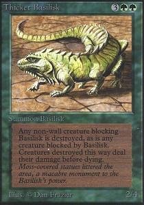 Magic: the Gathering - Thicket Basilisk - Unlimited von Magic The Gathering