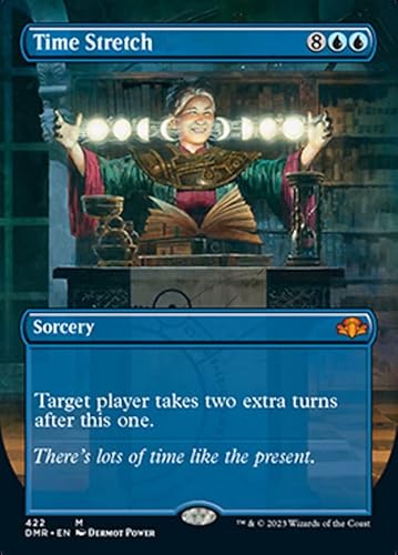 Magic: the Gathering - Time Stretch (422) - Borderless - Foil - Dominaria Remastered von Magic The Gathering