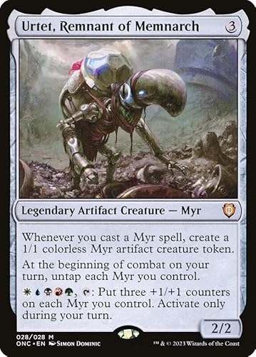 Magic: the Gathering - Urtet, Remnant of Memnarch (028) - Phyrexia: all will be one commander von Magic The Gathering