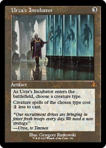 Magic: the Gathering - Urza's Incubator (392) - Retro Frame - Foil - Dominaria Remastered von Magic The Gathering