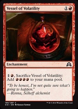 Magic: the Gathering - Vessel of Volatility (189/297) - Shadows Over Innistrad von Magic The Gathering