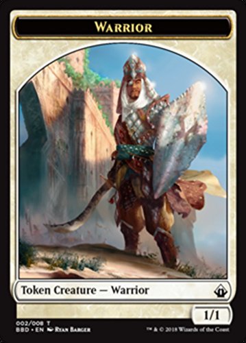 Magic: the Gathering - Warrior Token (002/008) - Battlebond von Magic The Gathering