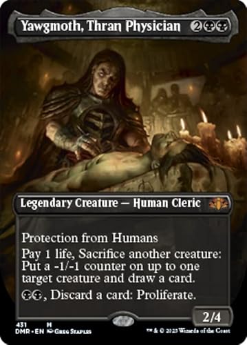 Magic: the Gathering - Yawgmoth, Thran Physician (431) - Borderless - Dominaria Remastered von Magic The Gathering