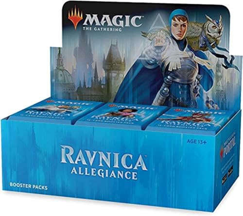 Wizards Of The Coast 630509673162 Magic The Gathering-Ravnica Allegiance Booster Display mit 36 Packungen von Magic The Gathering