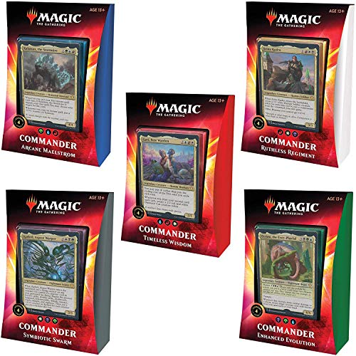 Magic: The Gathering MTG Ikoria Commander 2020 Deck Display Box (5) English von Magic The Gathering