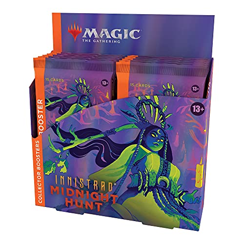 Wizards of the Coast C89540001 Innistrad: Midnight Hunt Collector Booster Box Zubehör, Mehrfarbig von Magic The Gathering