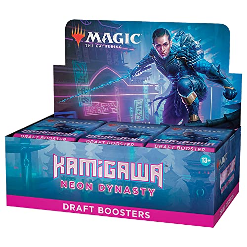 Wizards of the Coast MTG - Kamigawa Neon Dynasty Draft Booster Display (36 Packs) - EN von Magic The Gathering