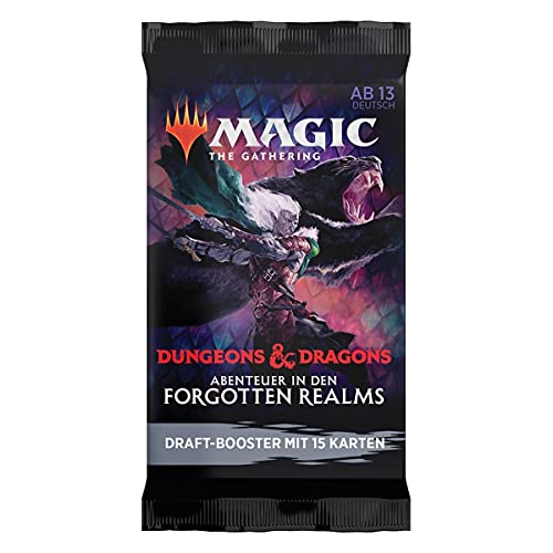 Magic the Gathering TCG MTG Dungeons & Dragons: Abenteuer in den Forgotten Realms Draft Booster Packung DE von Magic the Gathering TCG