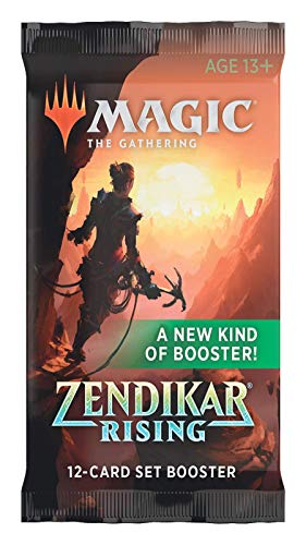 Magic The Gathering MTG-ZNR-SBD-EN Zendikar Rising Set (Single Booster Pack) von Magic The Gathering