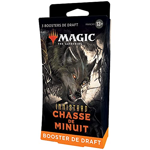 Magic: The Gathering – Pack mit 3 Boosterpacks Innistrad: Mitternachtsjagd, Multipack von Magic The Gathering