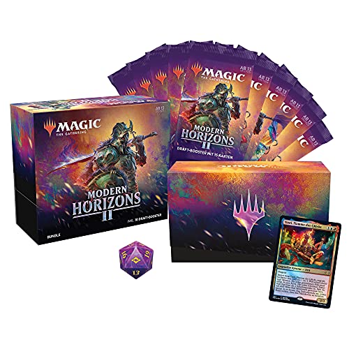 Magic the Gathering C97561000 Modern Horizons, Draft-Booster & Zubehör (Deutsche Version) 1 Packung mit 10 von Magic The Gathering