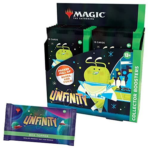 Magic the Gathering Unfinity-Sammler Display, 12 Booster & Box-Topper (Englische Version) von Magic The Gathering