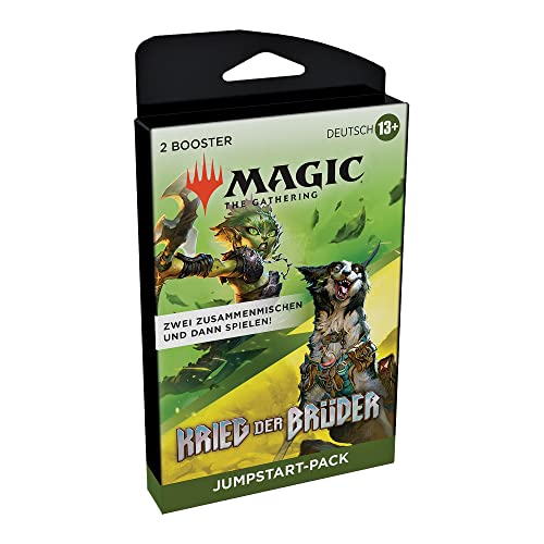 Magic: The Gathering Krieg der Brüder Jumpstart-Booster-2er-Pack (Deutsche Version) von Dungeons & Dragons