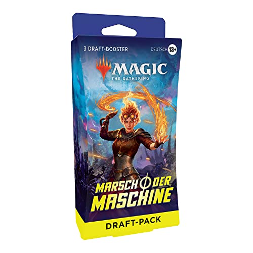 Magic: The Gathering Marsch der Maschine 3-Booster-Draft-Pack (Deutsche Version) von Wizards of the Coast