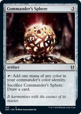 Commander's Sphere von Magic: The Gathering Singles