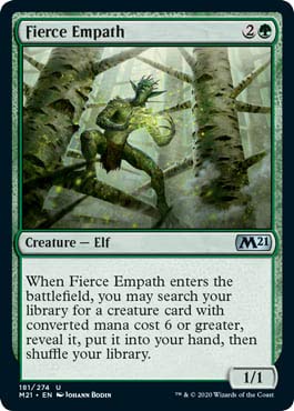 Fierce Empath von Magic: The Gathering Singles