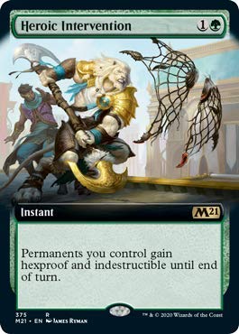 Heroic Intervention - Extended Art von Magic: The Gathering Singles