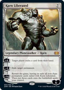 Karn Liberated von Magic: The Gathering Singles