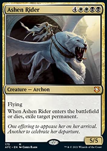 MTG Magic: The Gathering - Ashen Rider (175) Adventures in The Forgotten Realms Commander AFC von Magic: The Gathering Singles