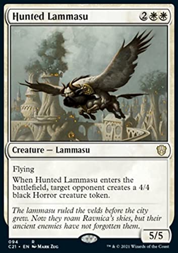 MTG Magic: The Gathering - Hunted Lammasu (94) Commander 2021 C21 von Magic: The Gathering Singles