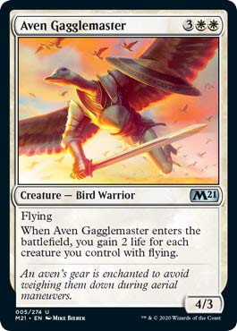 Magic: The Gathering - Aven Gagglemaster - Folie - Core Set 2021 von Magic: The Gathering Singles