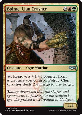 Magic: The Gathering - Bolrac-Clan Crusher - Foil - Ravnica Allegiance von Magic: The Gathering Singles