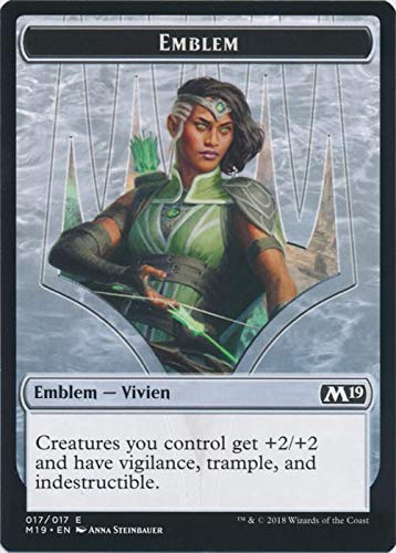 Magic: The Gathering - Emblem - Vivien - Core Set 2019 von Magic: The Gathering Singles