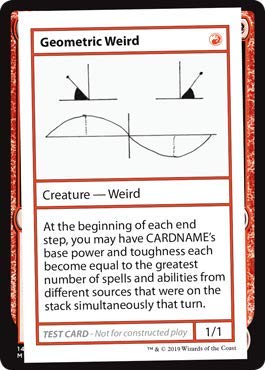 Magic: The Gathering - Geometric Weird - Mystery Booster von Magic: The Gathering Singles