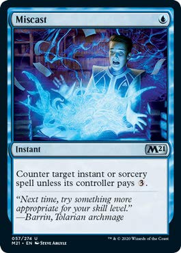 Magic: The Gathering - Miscast - Core Set 2021 von Magic: The Gathering Singles