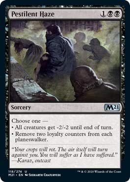 Magic: The Gathering - Pestilent Haze - Core Set 2021 von Magic: The Gathering Singles