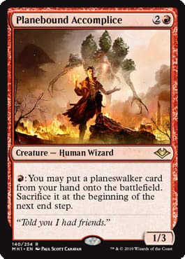 Magic: The Gathering - Planebound Accomplice - Foil - Modern Horizons von Magic: The Gathering Singles