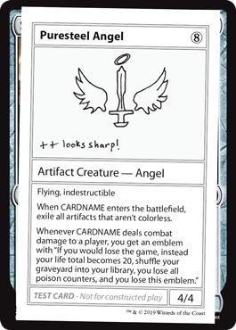 Magic: The Gathering - Puresteel Angel - Mystery Booster von Magic: The Gathering Singles