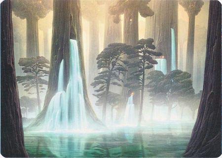 Magic: The Gathering - Waterloged Grove - Art Series Modern Horizons von Magic: The Gathering Singles