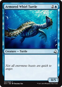 Magic: the Gathering - Armored Whirl Turtle - Global Series Jiang Yanggu & Mu Yanling von Magic: The Gathering Singles