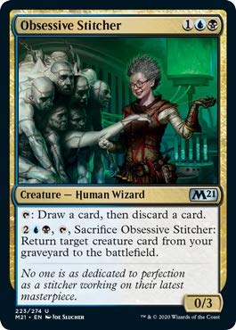 Obsessive Stitcher von Magic: The Gathering Singles