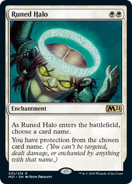 Runed Halo - Extended Art von Magic: The Gathering Singles