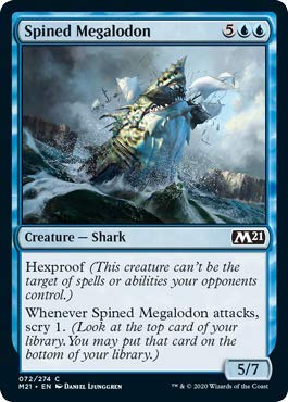 Spined Megalodon von Magic: The Gathering Singles