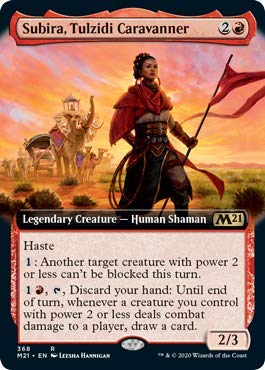 Subira, Tulzidi Caravaneer - Extended Art von Magic: The Gathering Singles