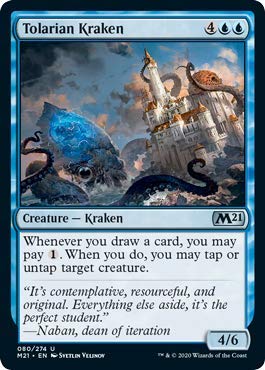 Tolarian Kraken von Magic: The Gathering Singles