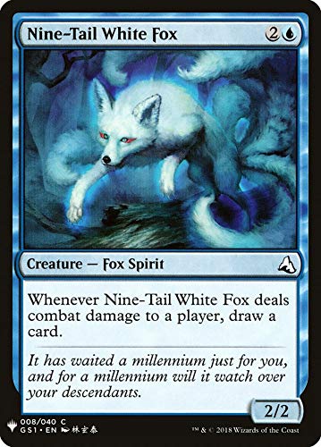 Weißer Fuchs mit neun Schwänzen von Magic: The Gathering Singles